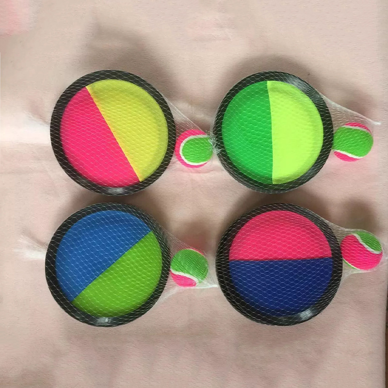 Factory Wholesale Sticky Bat Sucker Sticky Ball Throwing Ball Sucker Ball Children&#039;s Parent-Child Toys Sticky Ball