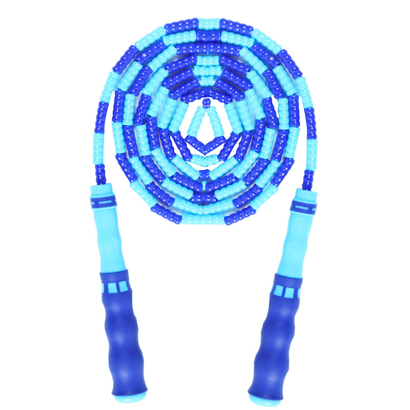Children&#039;s Special Skipping Rope Kindergarten Beginner Adjustable Bead Rope Fancy Elementary School Students Skipping Rope Children Bamboo Rope