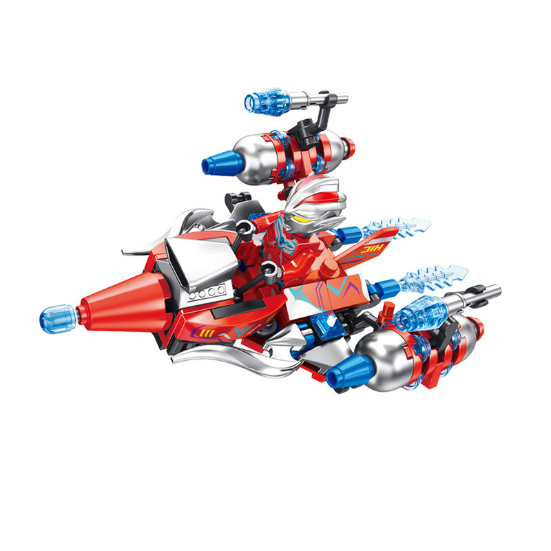 Ledi Fight 27029 Chinese Superman God of War Mech Dragon Soul Building Blocks DIY Children&#039;s Assembled Boy Toy Gift