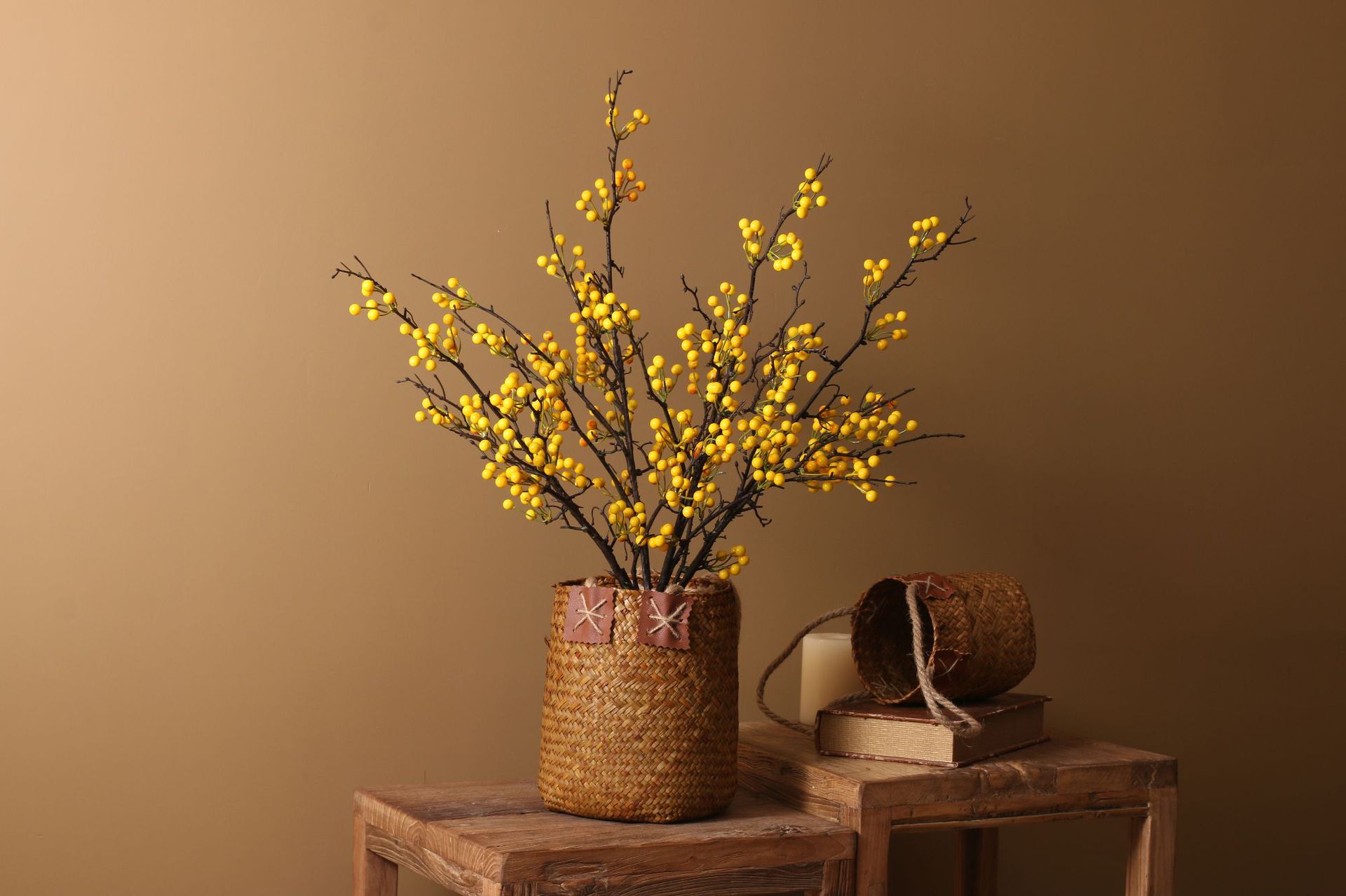 Simulation Berries European-Style Christmas Decoration Artificial Flower Artificial Plant Hollyberry Floor-Standing Decorations Artificial Artificial Flower Decoration Simulation Berries European-Style Christmas Decoration Artificial Flower Artificial Plant Hollyberry Floor-Standing Decorations Artificial Artificial Flower Decoration