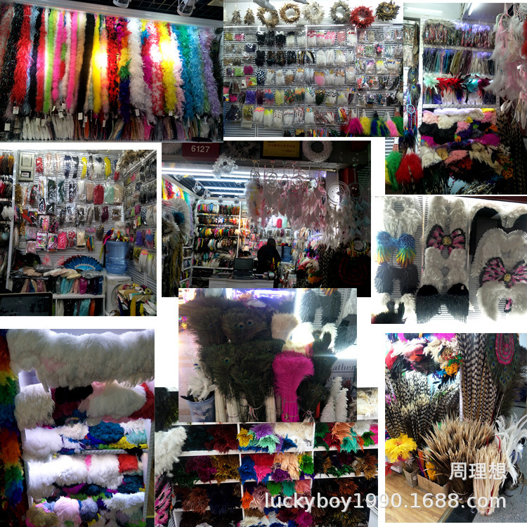 Factory in Stock 25-30cm Colorful Ostrich Feather Wedding Flower Arrangement Decoration DIY Ornament Accessories Variety Feather Factory in Stock 25-30cm Colorful Ostrich Feather Wedding Flower Arrangement Decoration DIY Ornament Accessories Variety Feather
