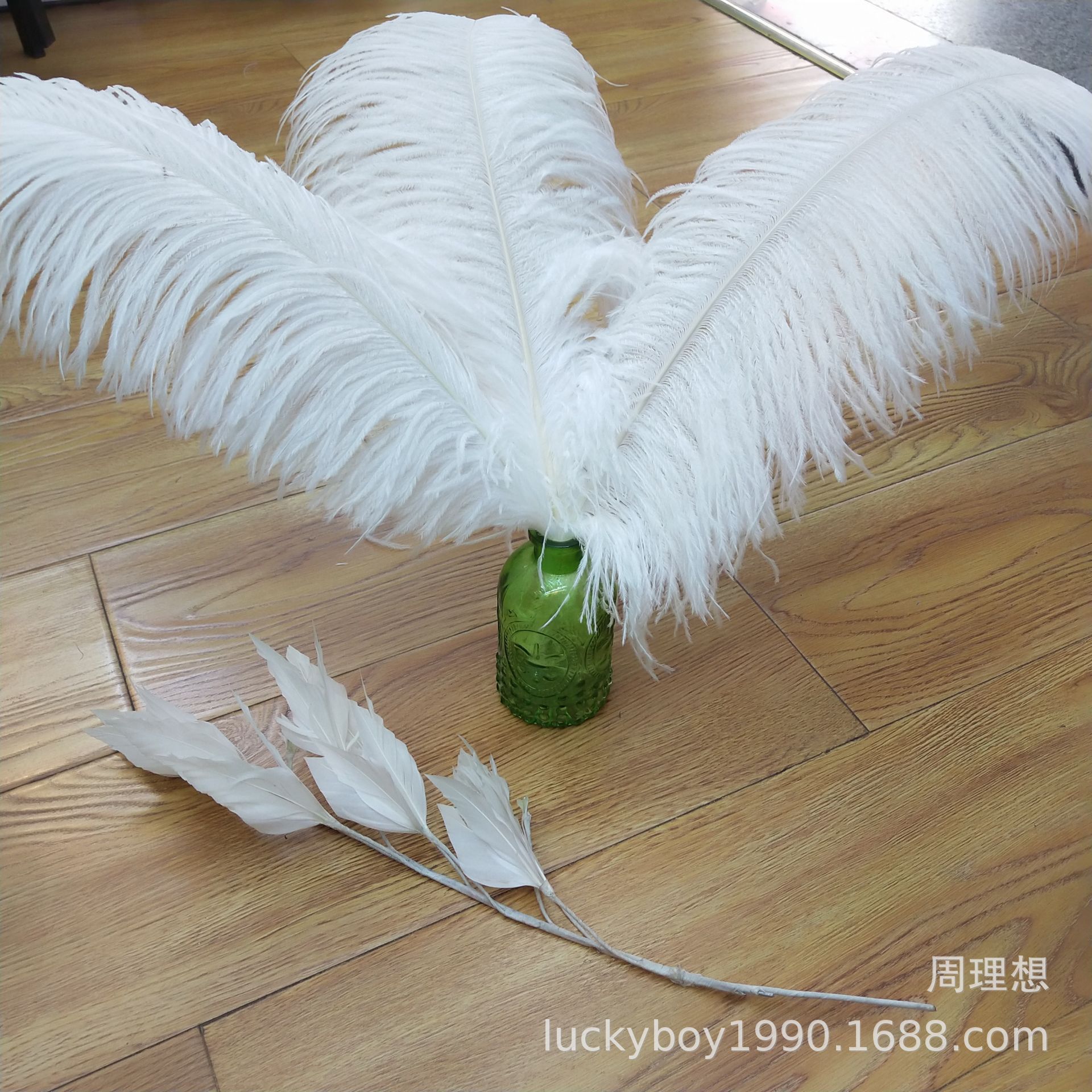 Factory in Stock Supply High Quality 45-50cm White Ostrich Feather Wedding Flower Arrangement Feather Clothing Decorative Accessories Factory in Stock Supply High Quality 45-50cm White Ostrich Feather Wedding Flower Arrangement Feather Clothing Decorative Accessories