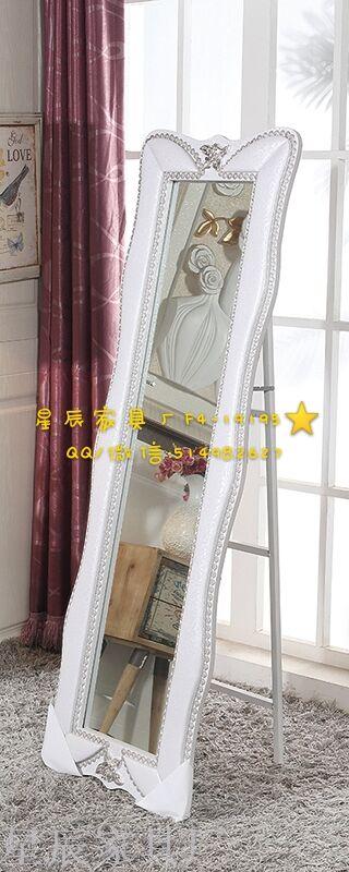Factory Direct Sales Soft Case Dressing Mirror Floor Mirror Dressing Mirror Full Body Full-Length Mirror