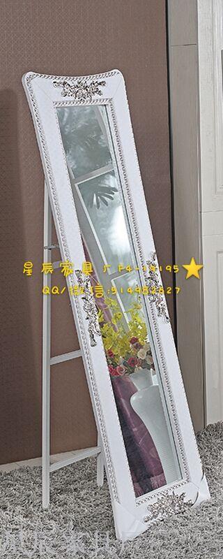 Factory Direct Sales Soft Case Dressing Mirror Floor Mirror Dressing Mirror Full Body Full-Length Mirror