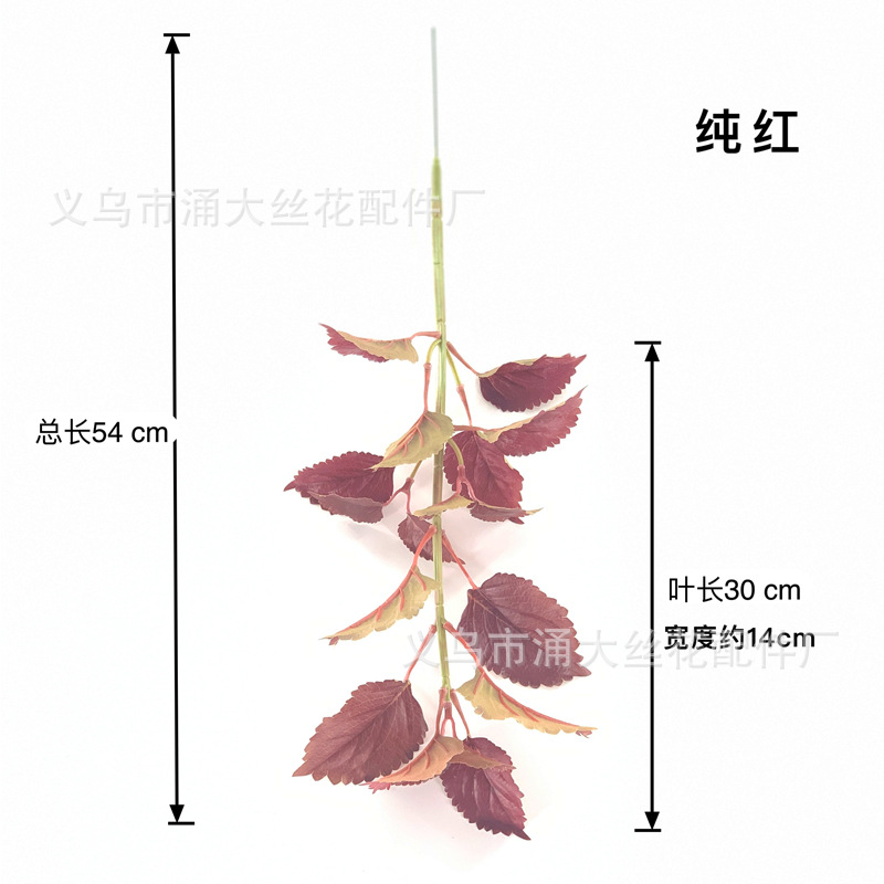 Imitate Leaves Simulation Colorful Su Wholesale Christmas Courtyard Decoration Engineering Wedding Flower Arrangement Green Plant Simulation Coleus Imitate Leaves Simulation Colorful Su Wholesale Christmas Courtyard Decoration Engineering Wedding Flower Arrangement Green Plant Simulation Coleus