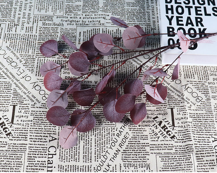 Spot Supply Simulation Apple Leaf Eucalyptus Leaf Wedding Flower Arrangement Leaf Material Wedding Hall Road Lead Ceiling Decoration Flower Spot Supply Simulation Apple Leaf Eucalyptus Leaf Wedding Flower Arrangement Leaf Material Wedding Hall Road Lead Ceiling Decoration Flower