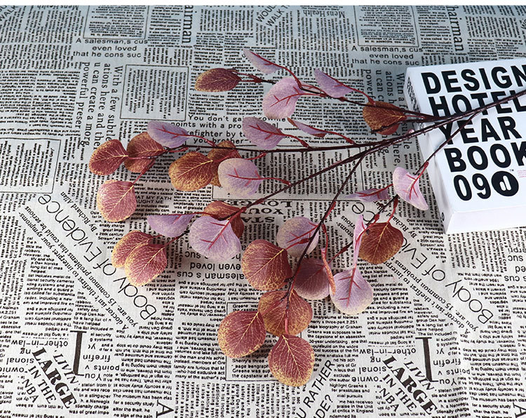 Spot Supply Simulation Apple Leaf Eucalyptus Leaf Wedding Flower Arrangement Leaf Material Wedding Hall Road Lead Ceiling Decoration Flower Spot Supply Simulation Apple Leaf Eucalyptus Leaf Wedding Flower Arrangement Leaf Material Wedding Hall Road Lead Ceiling Decoration Flower