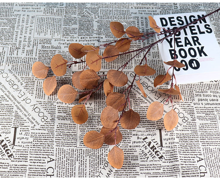 Spot Supply Simulation Apple Leaf Eucalyptus Leaf Wedding Flower Arrangement Leaf Material Wedding Hall Road Lead Ceiling Decoration Flower Spot Supply Simulation Apple Leaf Eucalyptus Leaf Wedding Flower Arrangement Leaf Material Wedding Hall Road Lead Ceiling Decoration Flower