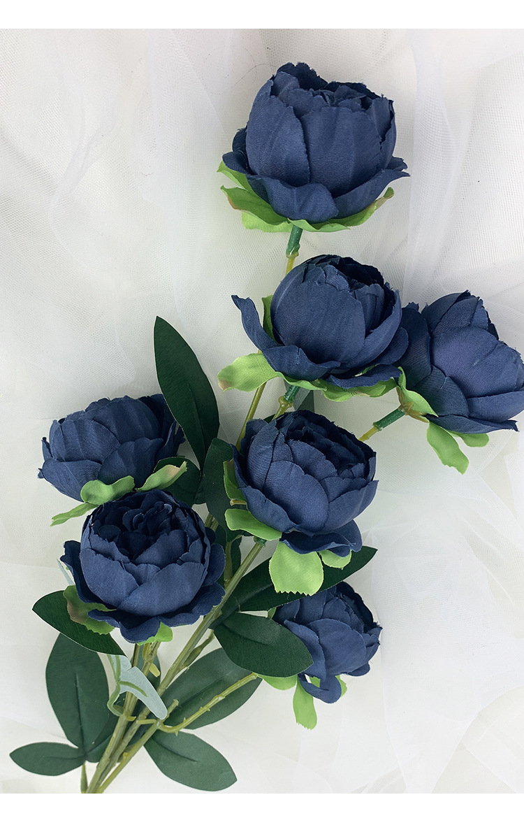 Artificial Flower 7 Exquisite Peony Living Room Fake Flower Emulational Flower Decoration Decorative Silk Flower Wedding Flower Floor Flower Wholesale Artificial Flower 7 Exquisite Peony Living Room Fake Flower Emulational Flower Decoration Decorative Silk Flower Wedding Flower Floor Flower Wholesale