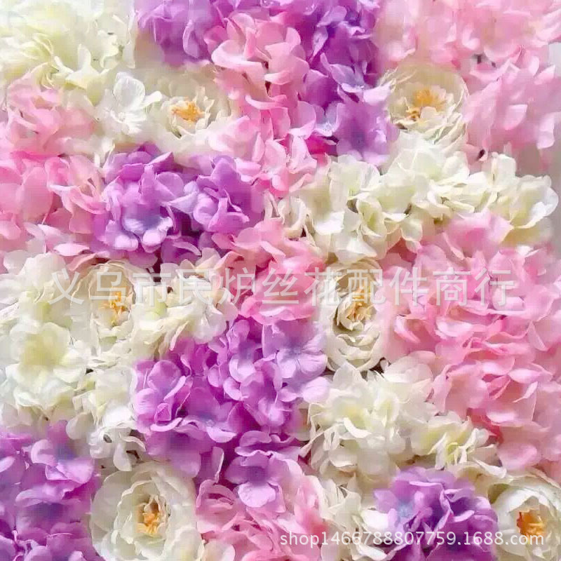 Artificial Flower Hydrangea Wedding Fake Silk Flower Wedding Flower Bouquet Headdress DIY Flower Shooting Props Artificial Flower Hydrangea Wedding Fake Silk Flower Wedding Flower Bouquet Headdress DIY Flower Shooting Props