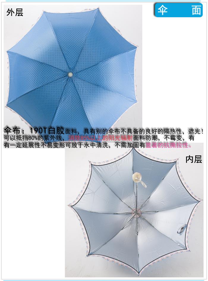 Lace skirt dots umbrella umbrellas pineapple full-steel structure Sun popularised three umbrella Lace skirt dots umbrella umbrellas pineapple full-steel structure Sun popularised three umbrella