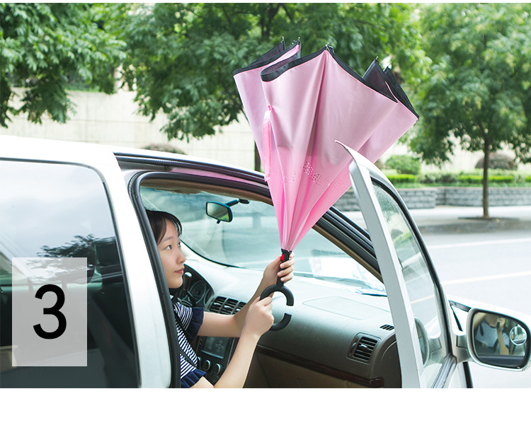 Reverse Direction Umbrella Foldable Rain and Rain Dual-Use Oversized Umbrella for Two Persons Car Special Double-Layer Reverse Wall-Free C- Type Reverse Direction Umbrella Foldable Rain and Rain Dual-Use Oversized Umbrella for Two Persons Car Special Double-Layer Reverse Wall-Free C- Type