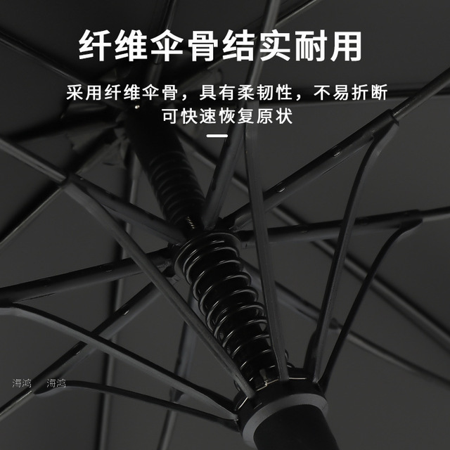 Umbrella Long Handle Vinyl Umbrella Oversized Double Sun Umbrella Printed Logo Sun Umbrella Manufacturer
