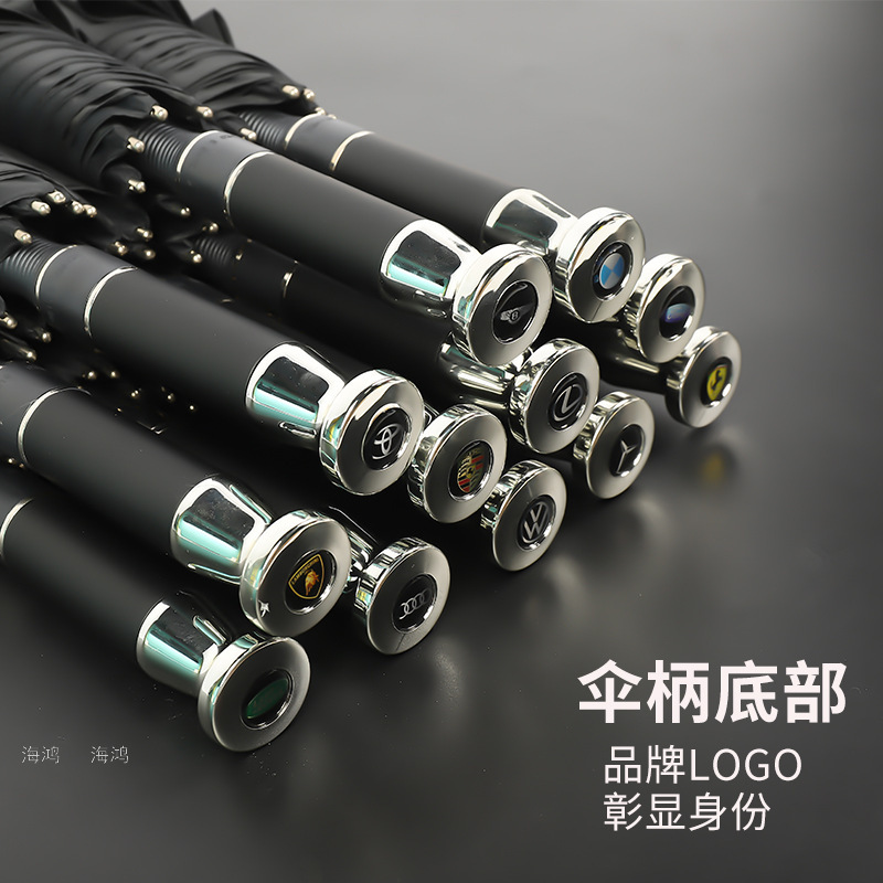Umbrella Long Handle Vinyl Umbrella Oversized Double Sun Umbrella Printed Logo Sun Umbrella Manufacturer