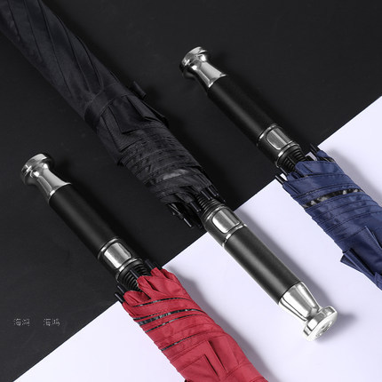 Umbrella Long Handle Vinyl Umbrella Oversized Double Sun Umbrella Printed Logo Sun Umbrella Manufacturer
