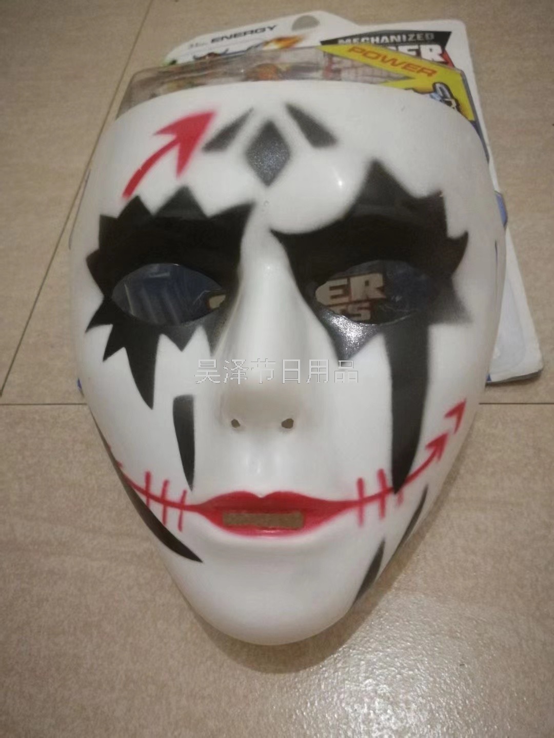 Clown Hand-Painted Mask Anime Cos Face Painting Thousand-Change Two-Dimensional Pattern Ball Ghost Face Mask Comic Show Props Clown Hand-Painted Mask Anime Cos Face Painting Thousand-Change Two-Dimensional Pattern Ball Ghost Face Mask Comic Show Props