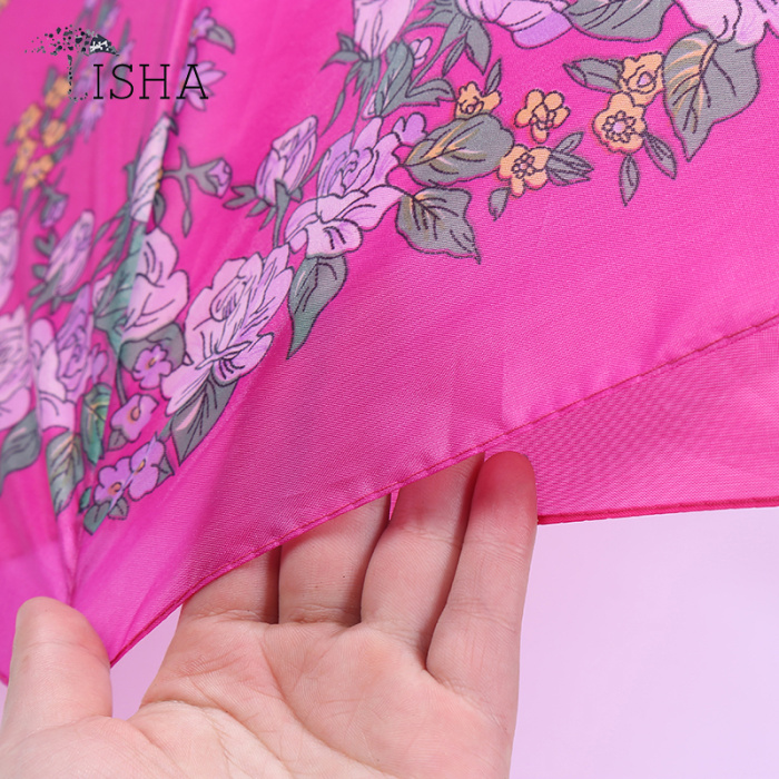 60 cm double layer cloth umbrella automatic umbrella factory direct sales