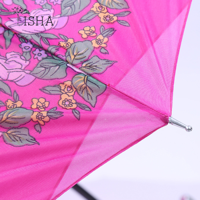 60 cm double layer cloth umbrella automatic umbrella factory direct sales
