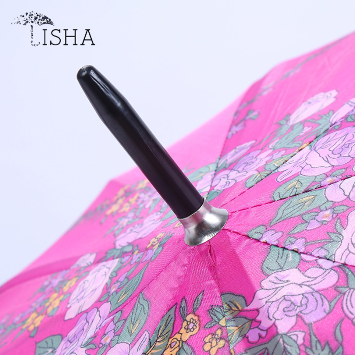 60 cm double layer cloth umbrella automatic umbrella factory direct sales