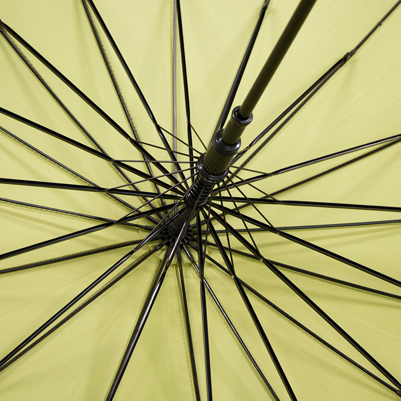 Long Handle Umbrella Women&#039;s Large Student Mori Style Straight Handle Retro Double Oversized Simple Rain and Rain Dual-Use Korean Advertising Umbrella