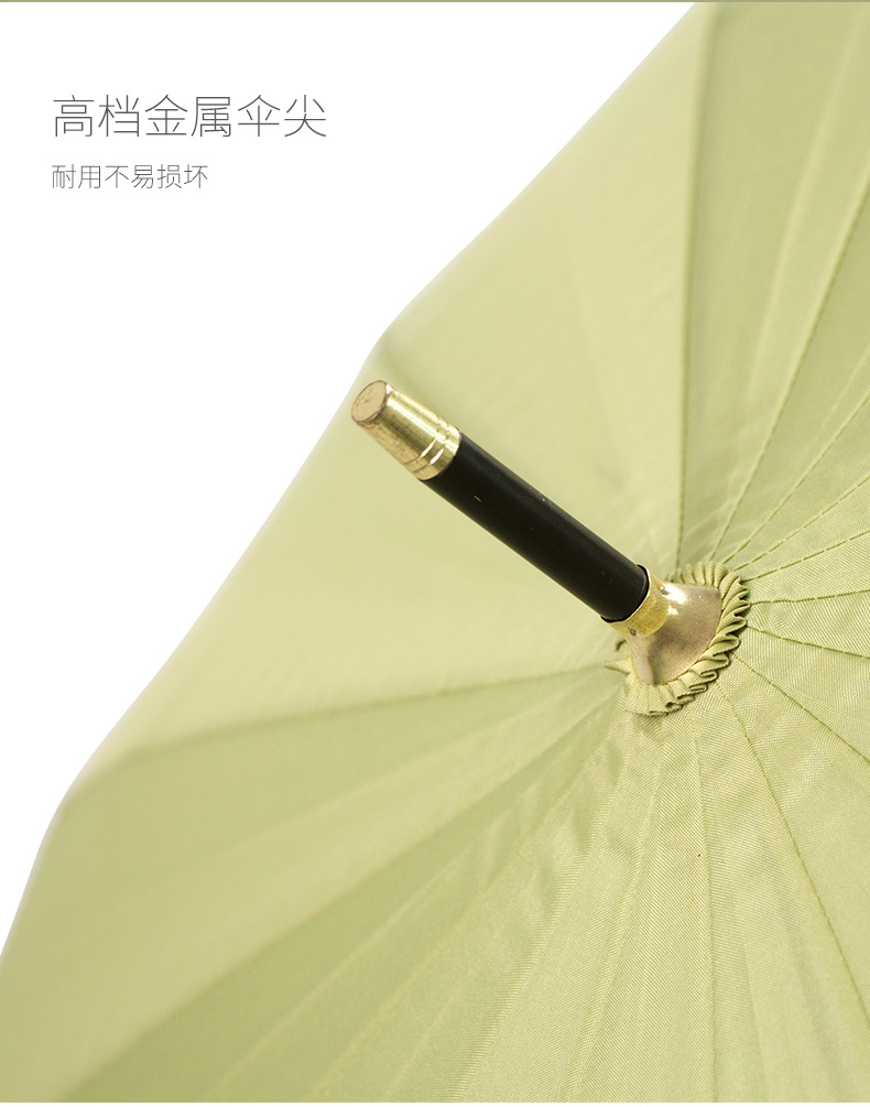 Long Handle Umbrella Women's Large Student Mori Style Straight Handle Retro Double Oversized Simple Rain and Rain Dual-Use Korean Advertising Umbrella Long Handle Umbrella Women's Large Student Mori Style Straight Handle Retro Double Oversized Simple Rain and Rain Dual-Use Korean Advertising Umbrella