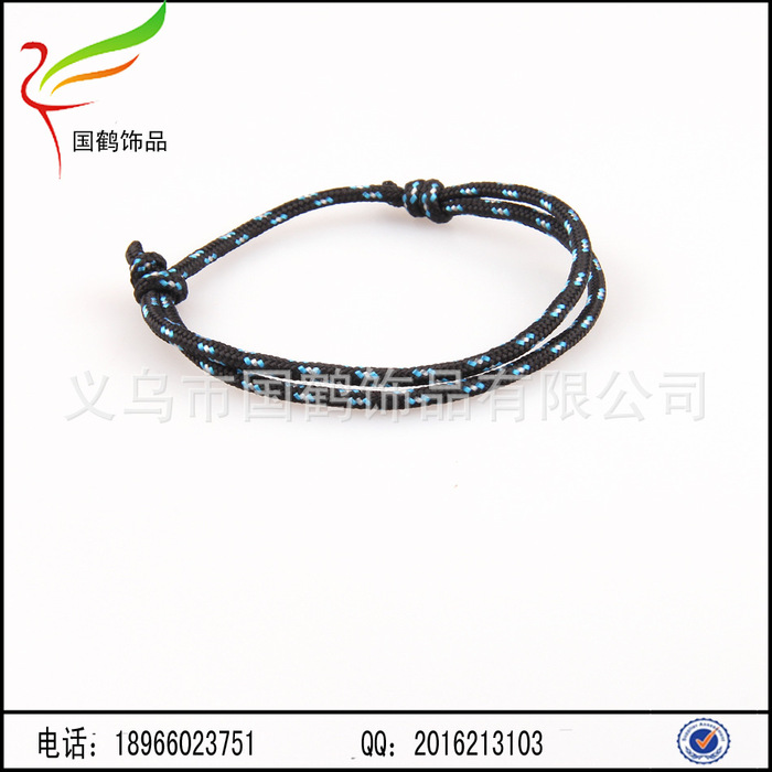 A colorful line evil hand rope hand woven rope rope bracelet red umbrella