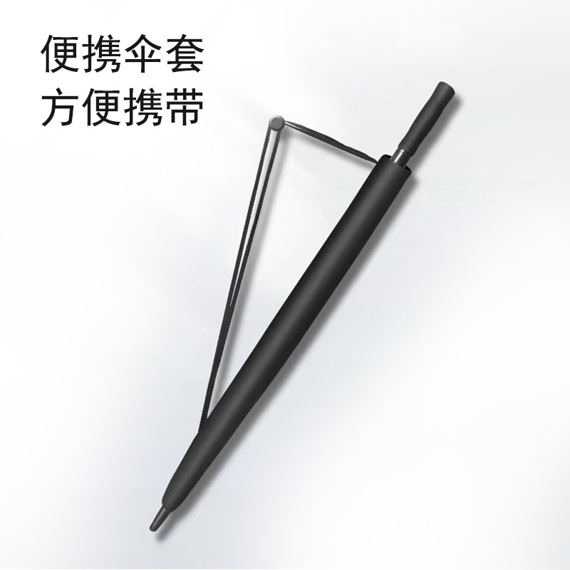 34-Inch Golf Umbrella Business Automatic Extra Large 3-4 People Extra Large Straight Umbrella 150cm Long Handle Advertising Umbrella Customization