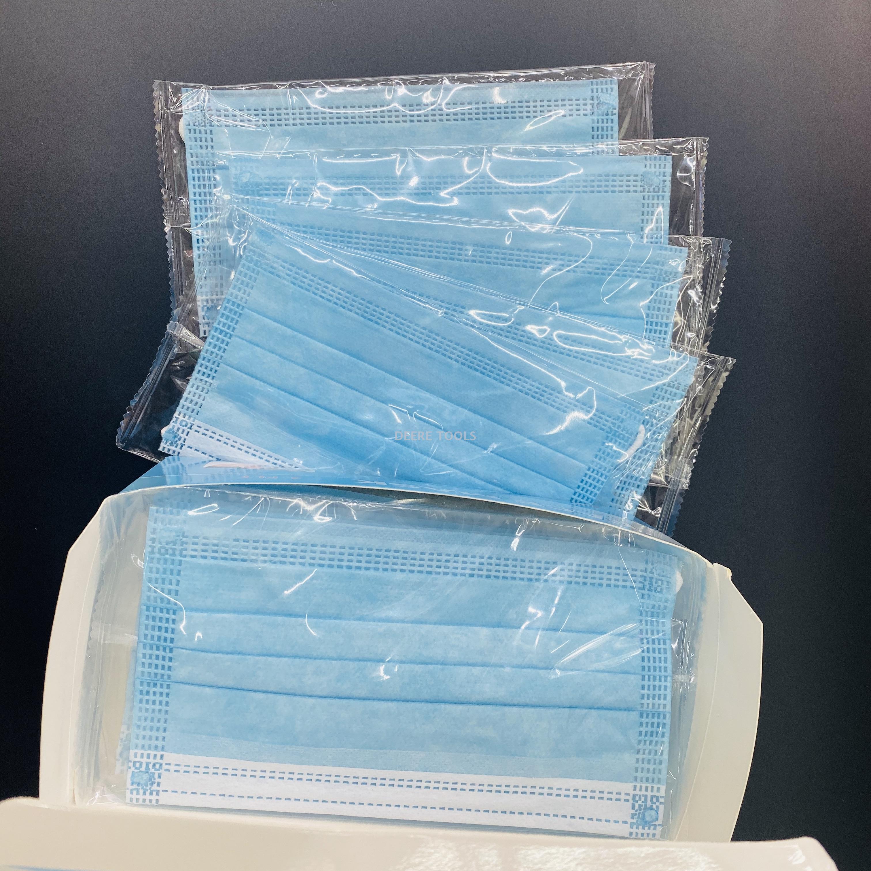 Disposable mask single piece independent packaging CE FDA export qualification is complete Disposable mask single piece independent packaging CE FDA export qualification is complete