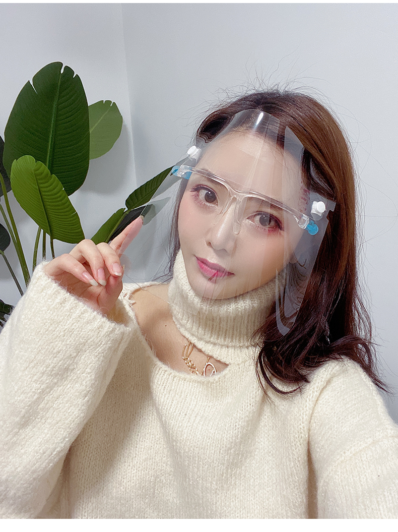 Stock a large supply of protective face mask face mask anti oil anti fog anti spray splash mask Stock a large supply of protective face mask face mask anti oil anti fog anti spray splash mask