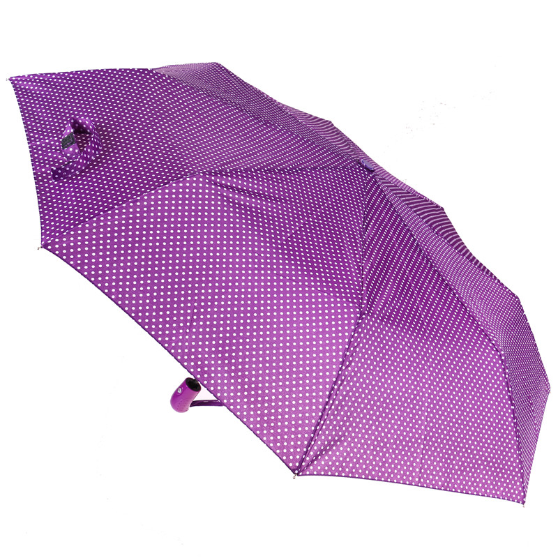 Portable Three-fold umbrella Dual Purpose Clear umbrella Girls Fully automatic Sunshade umbrella
