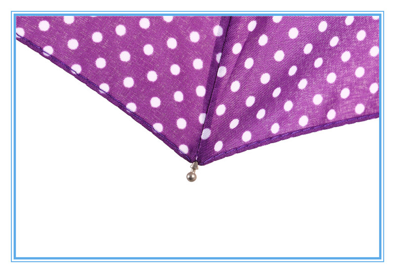 Portable Three-fold umbrella Dual Purpose Clear umbrella Girls Fully automatic Sunshade umbrella