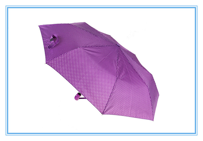 Portable Three-fold umbrella Dual Purpose Clear umbrella Girls Fully automatic Sunshade umbrella