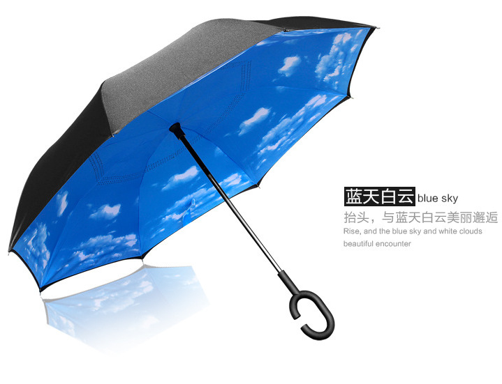 Creative car umbrella stand inverted umbrella a speakerphone type double inverted umbrella inverted umbrellay Creative car umbrella stand inverted umbrella a speakerphone type double inverted umbrella inverted umbrellay