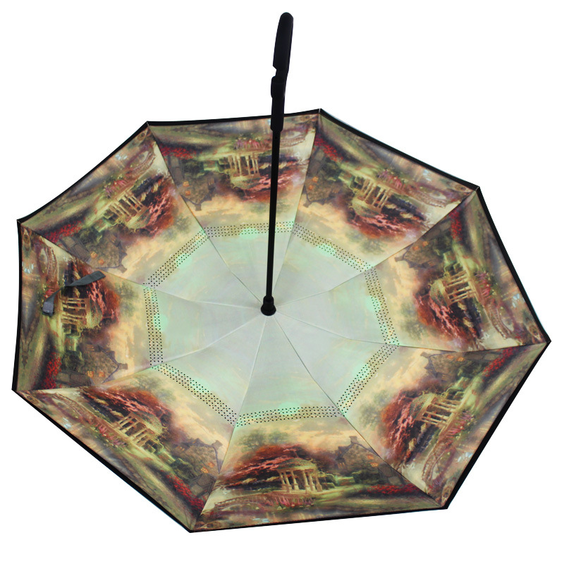 Creative car umbrella stand inverted umbrella a speakerphone type double inverted umbrella inverted umbrellay Creative car umbrella stand inverted umbrella a speakerphone type double inverted umbrella inverted umbrellay