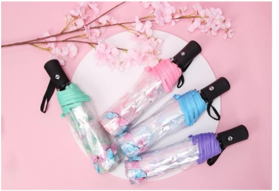 Japanese-Style Long Handle Transparent Frosted Umbrella Photo Internet Hot Fresh Student Children's Transparent Umbrella Logo Advertising Customization Japanese-Style Long Handle Transparent Frosted Umbrella Photo Internet Hot Fresh Student Children's Transparent Umbrella Logo Advertising Customization