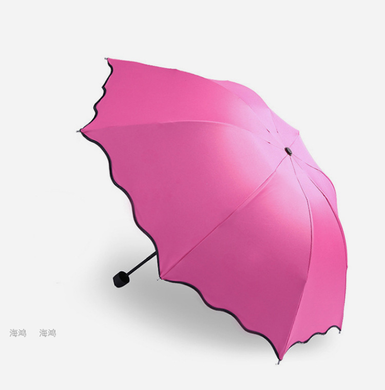 Umbrella Three Fold Water Blossom Umbrella Vinyl Umbrella Customized Logo Sun Umbrella Factory Direct Sales Umbrella Three Fold Water Blossom Umbrella Vinyl Umbrella Customized Logo Sun Umbrella Factory Direct Sales