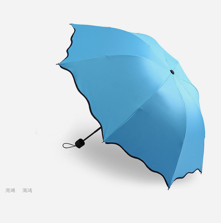 Umbrella Three Fold Water Blossom Umbrella Vinyl Umbrella Customized Logo Sun Umbrella Factory Direct Sales Umbrella Three Fold Water Blossom Umbrella Vinyl Umbrella Customized Logo Sun Umbrella Factory Direct Sales