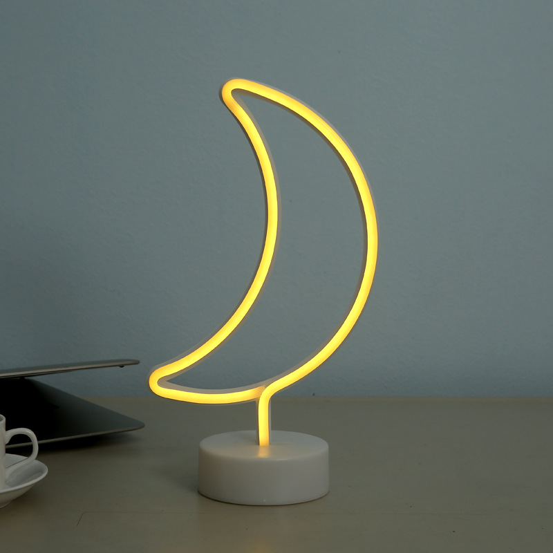 With the base animal ins neon tube LED lights flamingo neon lights decoration lights Christmas lights