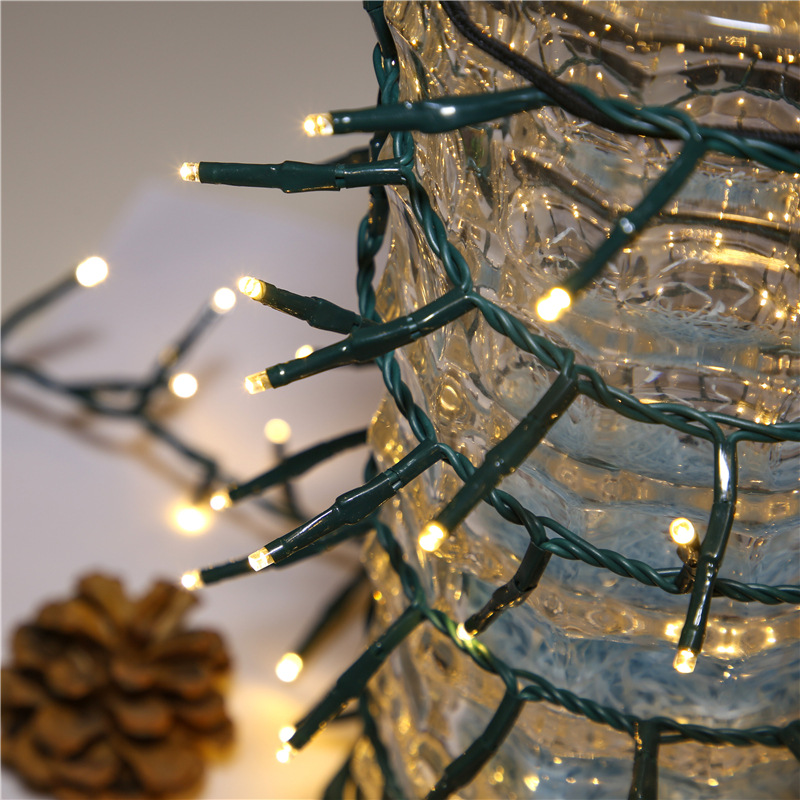 Led rattan lamp firecracker lamp garden lamp decorative lights Christmas lights garland lights holiday lights