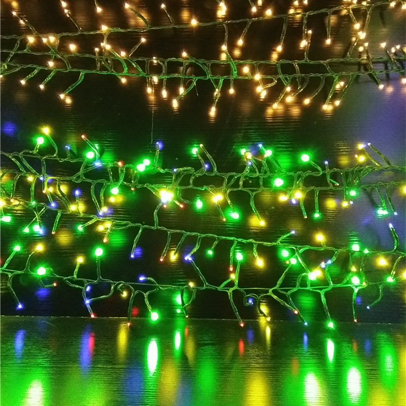 Led rattan lamp firecracker lamp garden lamp decorative lights Christmas lights garland lights holiday lights