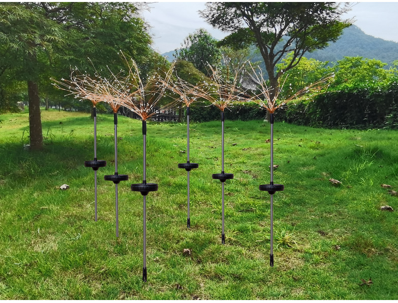 Fireworks Lamp Christmas Outdoor Led Festival Starry Lights Lawn Floor Outlet Christmas Lights Solar-Powered String Lights Fireworks Lamp Christmas Outdoor Led Festival Starry Lights Lawn Floor Outlet Christmas Lights Solar-Powered String Lights