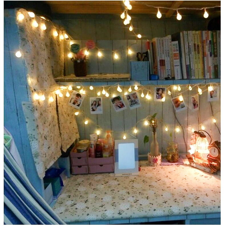 Dragon Ball Small Balls Small White Ball LED Lighting Chain XINGX Light Strip Starry Sky Wedding Christmas Lights Holiday Lights