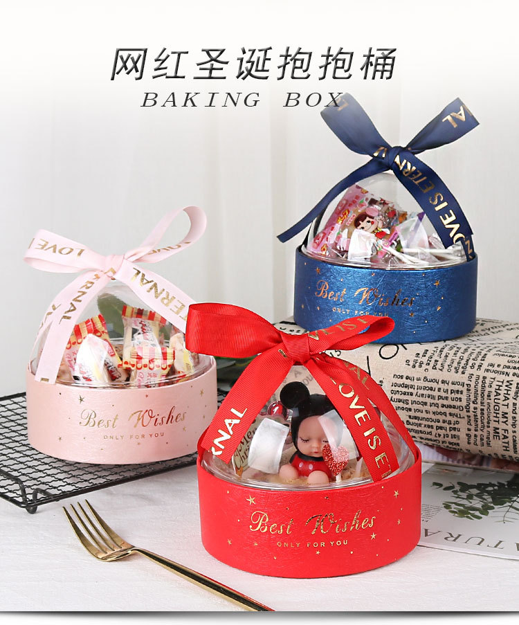 Internet Celebrity Christmas Flower Pot Cake Box Dessert Candy Snack Apple Crystal Ball 4-Inch Mousse Packing Boxes Internet Celebrity Christmas Flower Pot Cake Box Dessert Candy Snack Apple Crystal Ball 4-Inch Mousse Packing Boxes
