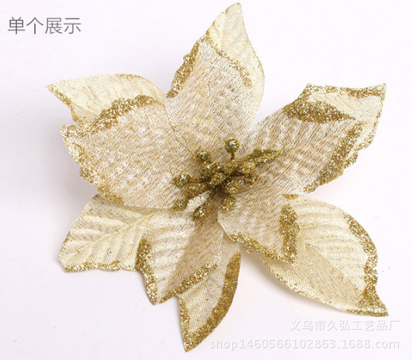 Christmas Accessories Christmas Tree Flower Christmas Decorations Gold Powder Christmas Flower Christmas Tree Garland Accessories Factory Wholesale Christmas Accessories Christmas Tree Flower Christmas Decorations Gold Powder Christmas Flower Christmas Tree Garland Accessories Factory Wholesale