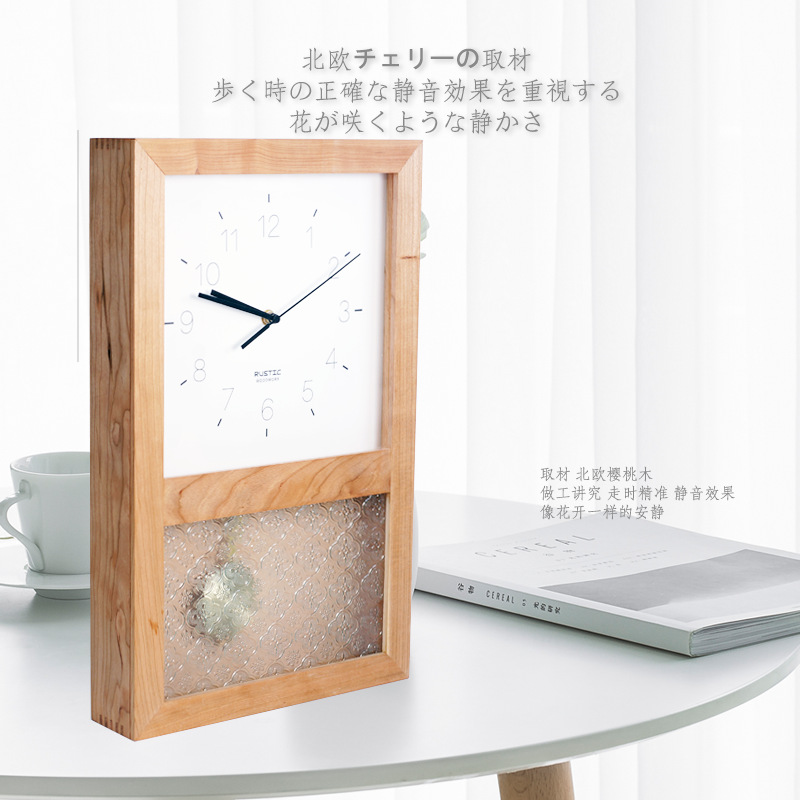 Factory Wholesale Retro Pendulum Clock Nordic Wall Clock Hall Fashion Wooden Clock Mute Wall Clocks Pendulum Clock Factory Wholesale Retro Pendulum Clock Nordic Wall Clock Hall Fashion Wooden Clock Mute Wall Clocks Pendulum Clock