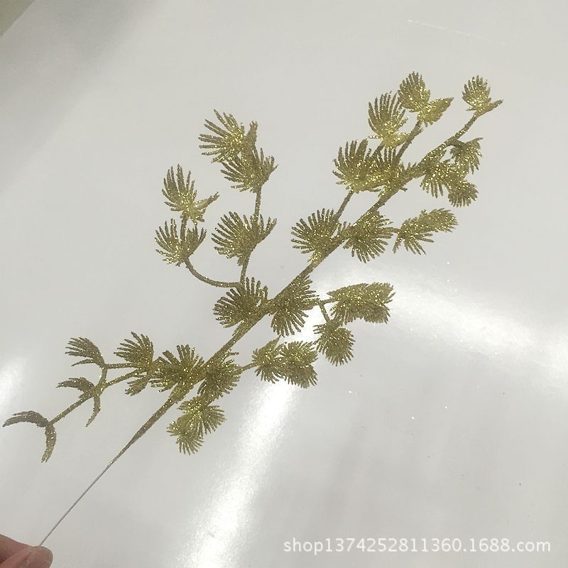 Christmas Flower Christmas Leaf Decorations 3317cm Glitter Pink Branches Glitter Colorful Plastic Ornament Christmas Flower Christmas Leaf Decorations 3317cm Glitter Pink Branches Glitter Colorful Plastic Ornament