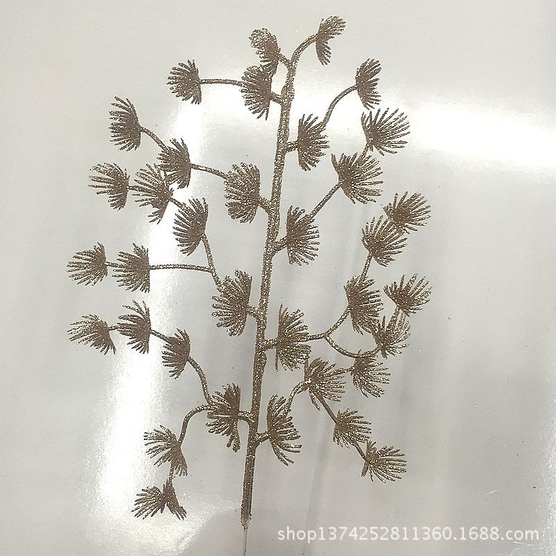 Christmas Flower Christmas Leaf Decorations 3317cm Glitter Pink Branches Glitter Colorful Plastic Ornament Christmas Flower Christmas Leaf Decorations 3317cm Glitter Pink Branches Glitter Colorful Plastic Ornament