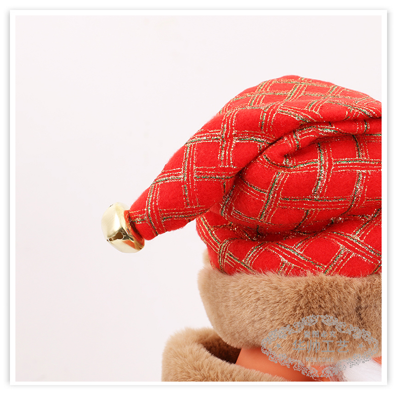 Christmas Cross-Border Hot Red Robe Santa Doll Gift Santa Claus Fabric Home Ornament and Decoration Christmas Cross-Border Hot Red Robe Santa Doll Gift Santa Claus Fabric Home Ornament and Decoration