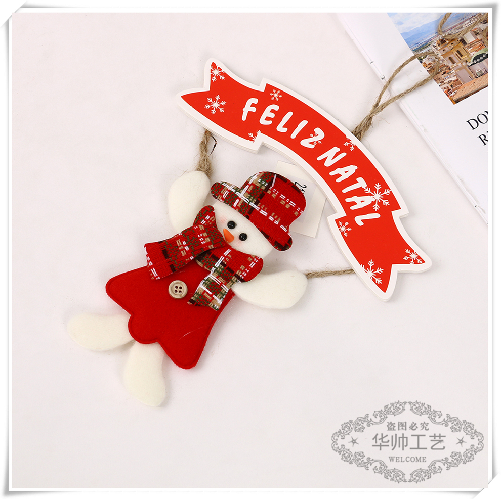 Christmas Ornaments Snowman Santa Claus Elk Muppet Creative Gift Key Bag Pendant Scene Decorations Christmas Ornaments Snowman Santa Claus Elk Muppet Creative Gift Key Bag Pendant Scene Decorations