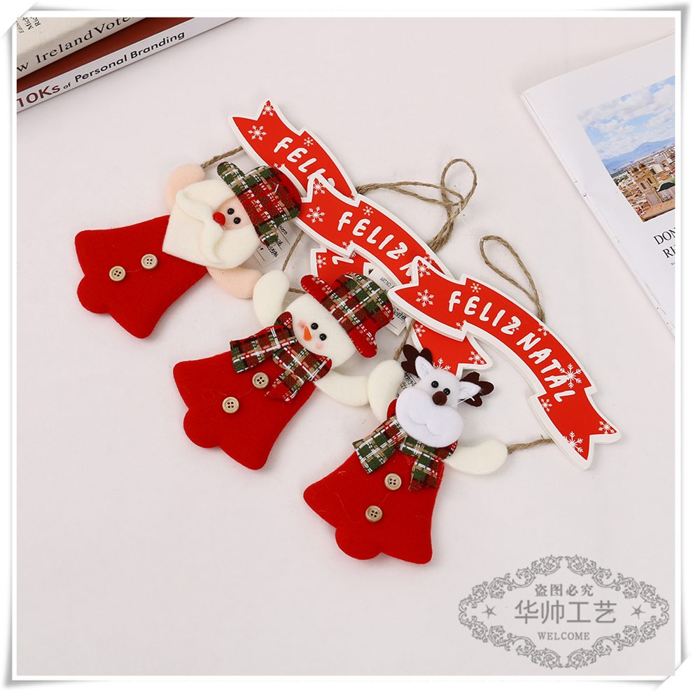 Christmas Ornaments Snowman Santa Claus Elk Muppet Creative Gift Key Bag Pendant Scene Decorations Christmas Ornaments Snowman Santa Claus Elk Muppet Creative Gift Key Bag Pendant Scene Decorations